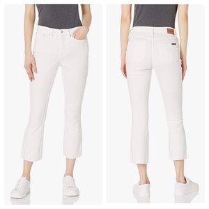 New Calvin Klein High Rise Kick Boot Jeans